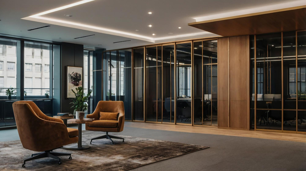 forros modernos para escritórios