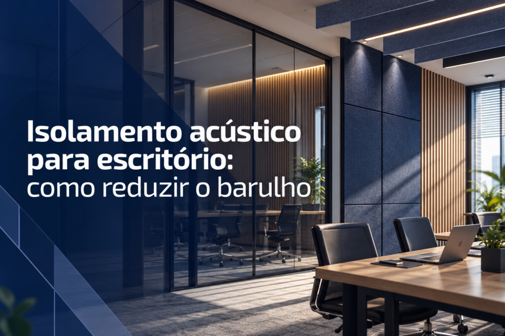 Isolamento acústico para escritório: como reduzir o barulho